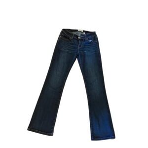 BKE Misses  Dark Blue Boot Cut Jeans size (27) excellent condition like new